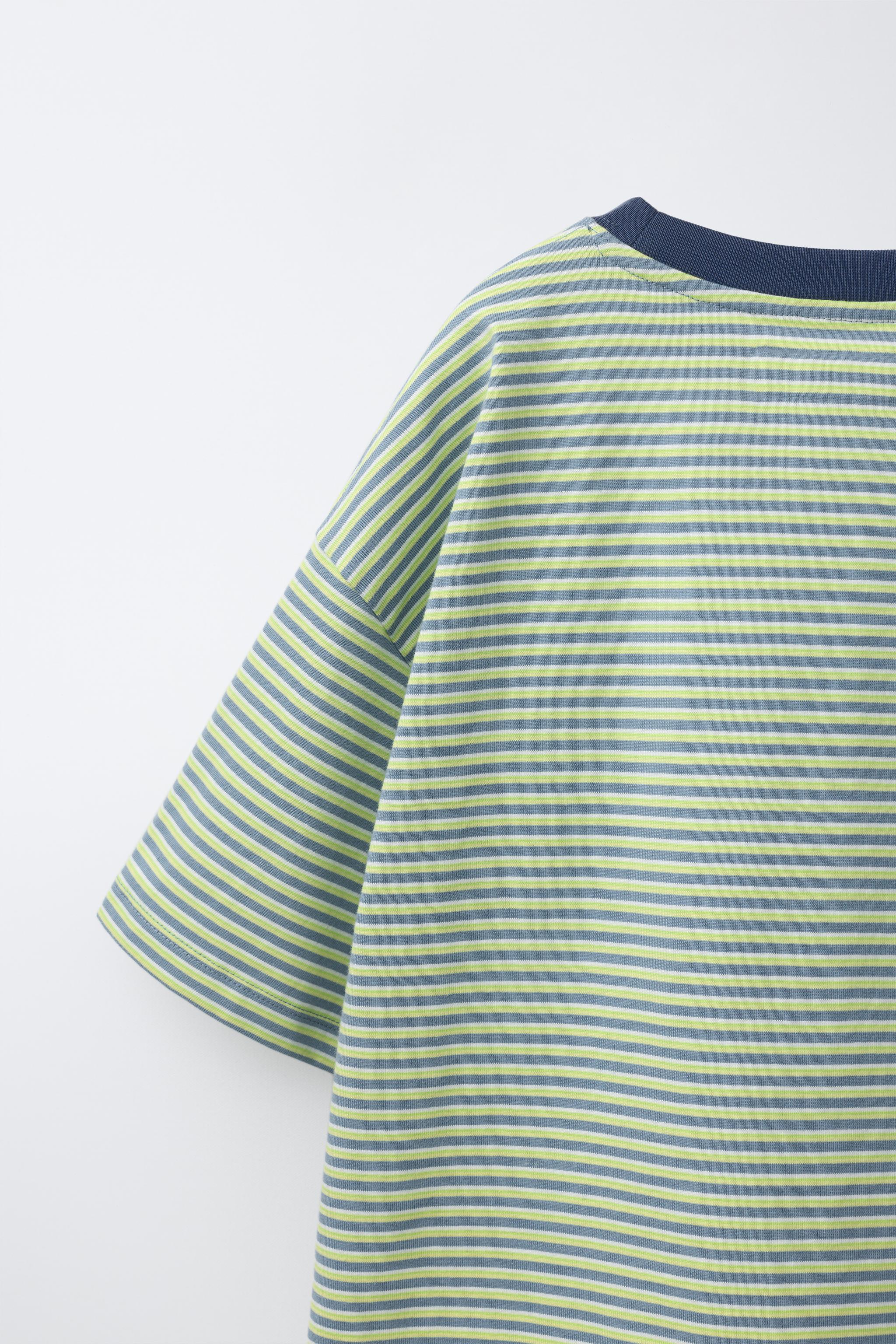HEAVYWEIGHT STRIPED T-SHIRT